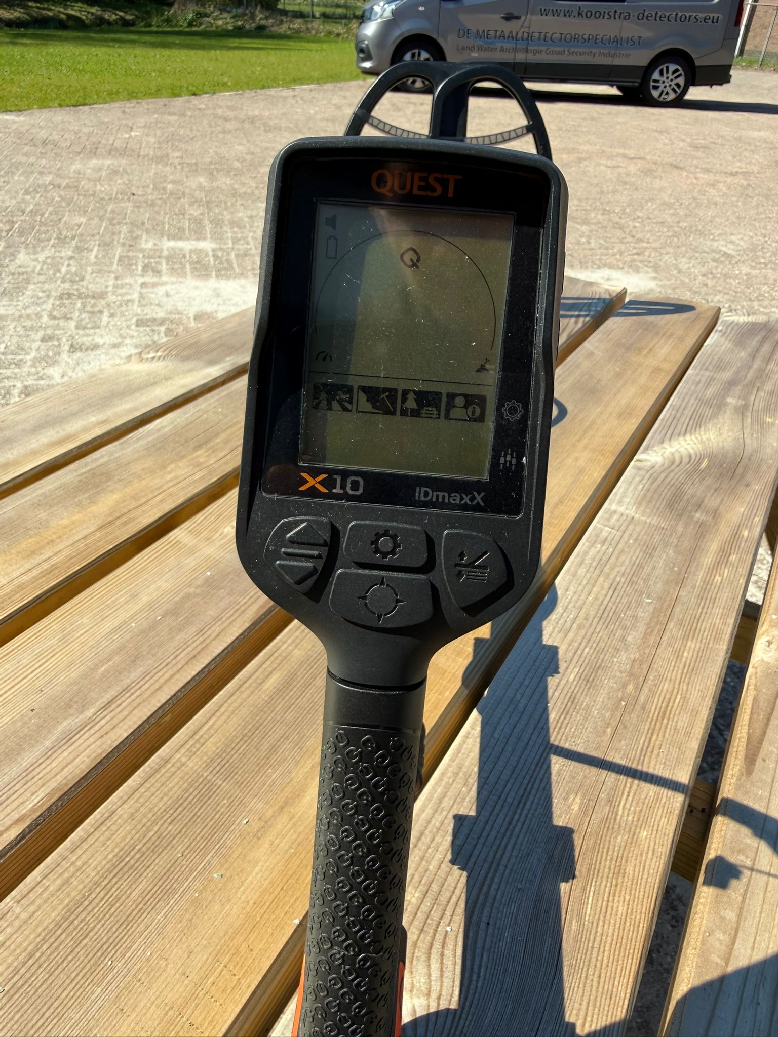 Pas ingeruild/Quest X10 IDmaxX metaaldetector