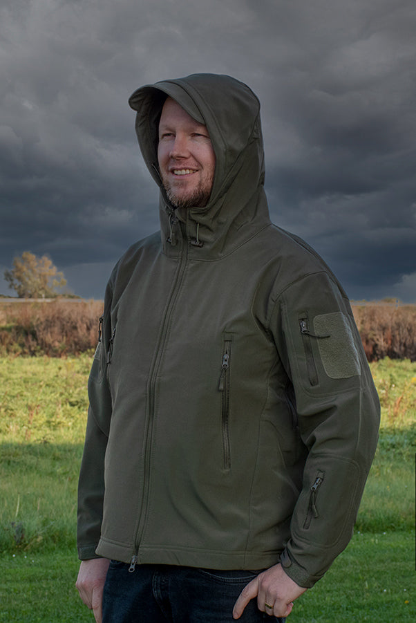Outdoor jas met capuchon