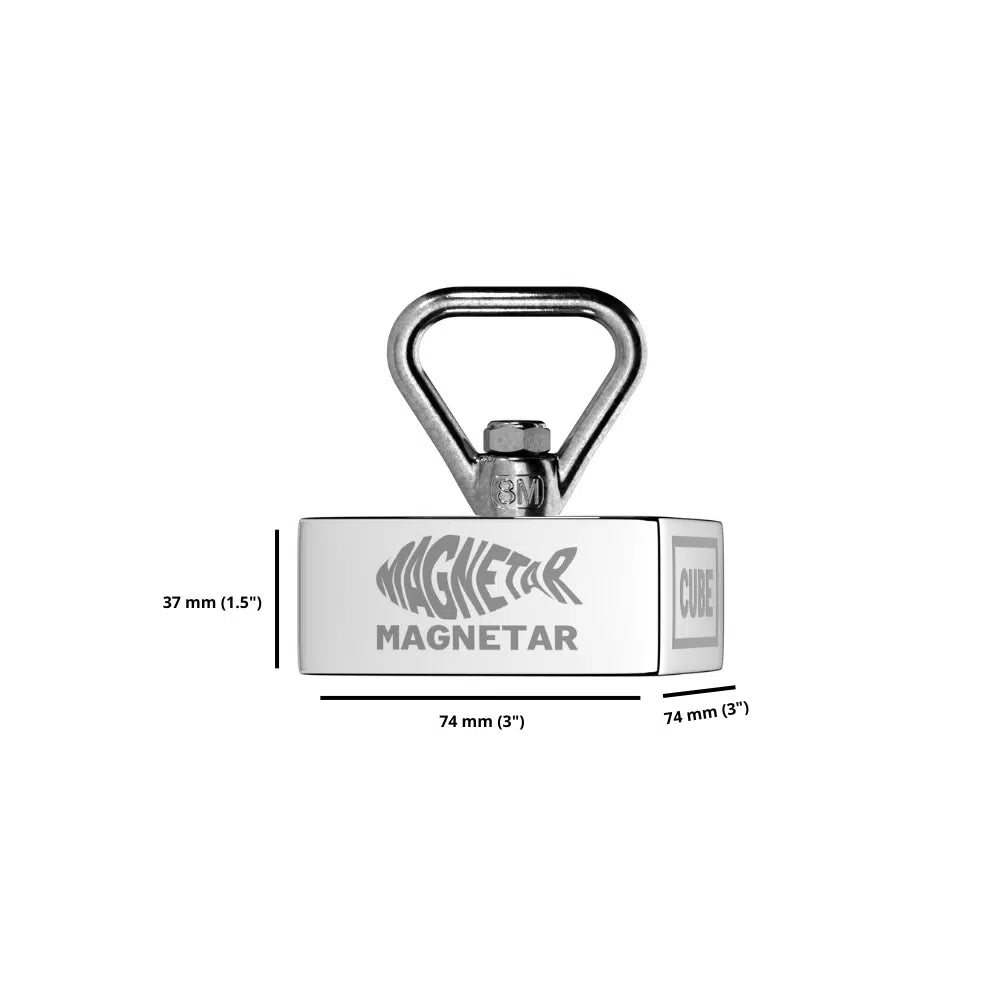 CUBE ™ 1350 kg Blokmagneet set 360°
