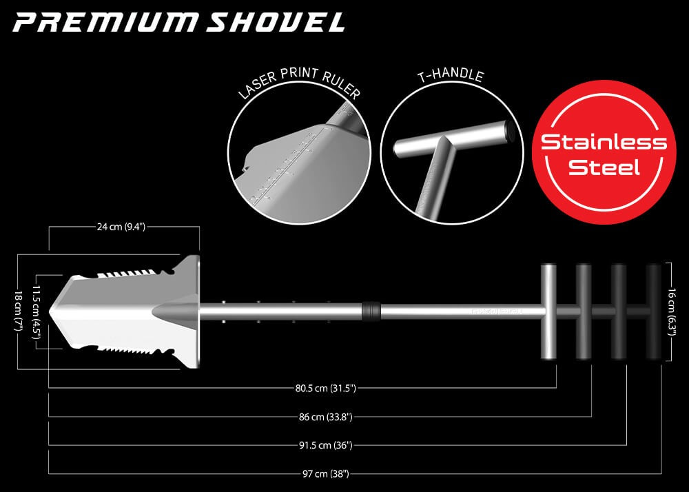 Nokta Premium Shovel/ Schep