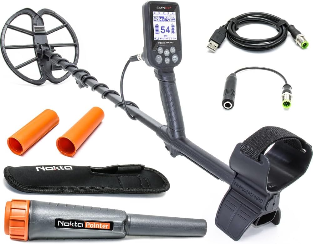 Nokta Simplex+ metaaldetector met Nokta-Pointer