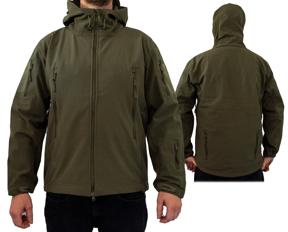 Outdoor jas met capuchon