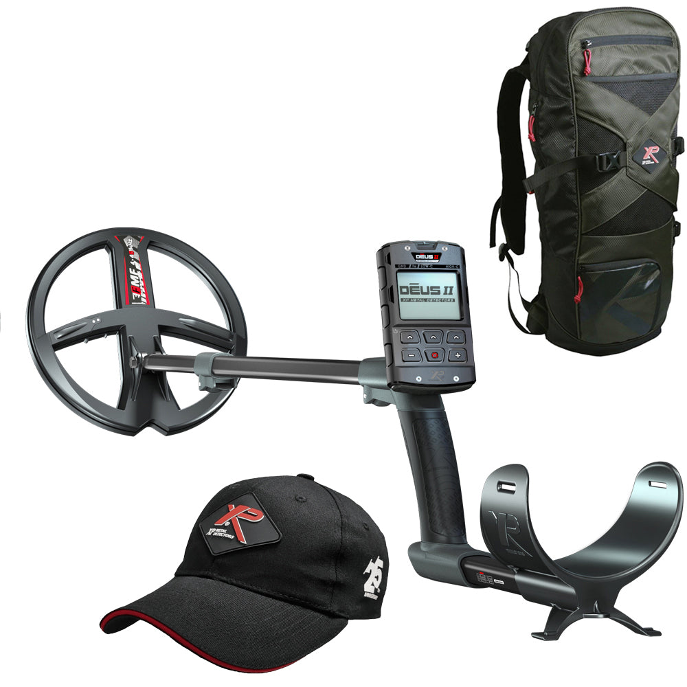 XP DEUS 2 FMF 22 RC metaaldetector met gratis rugtas en pet