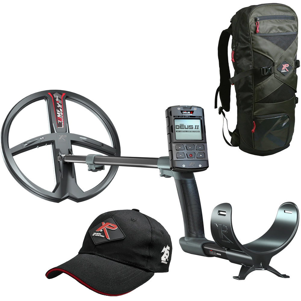 XP DEUS 2 FMF 28 RC metaaldetector met gratis rugtas en pet