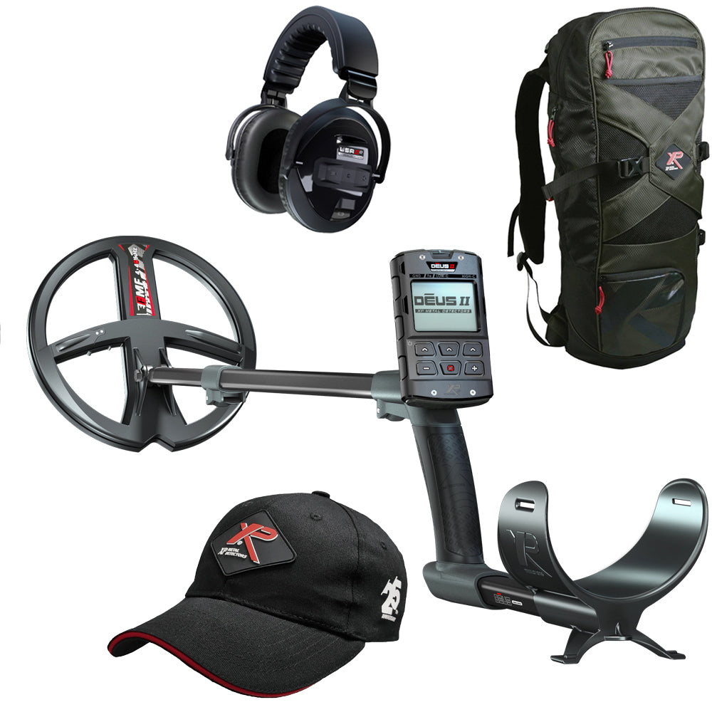 XP DEUS 2 FMF 22 RC WSA 2 XL metaaldetector met gratis rugtas en pet