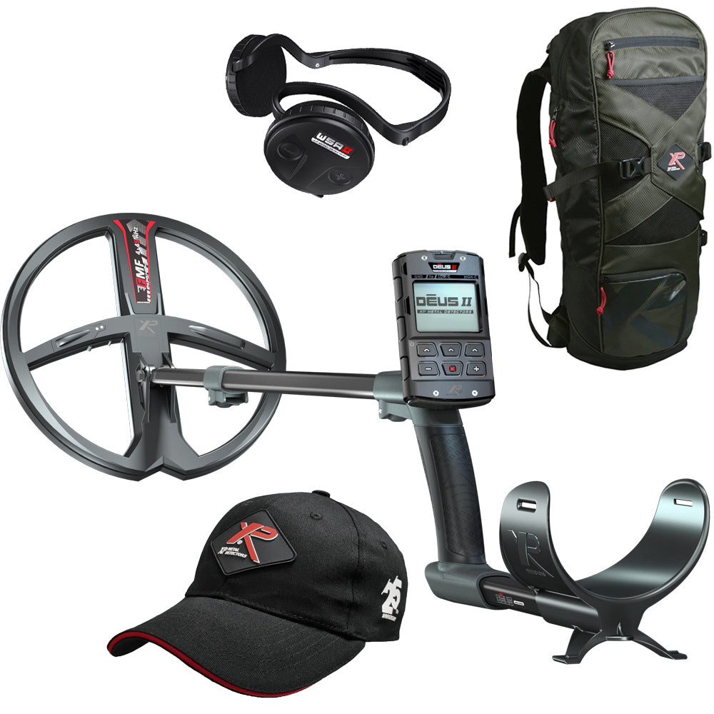 XP DEUS 2 FMF 28 RC WSA 2 metaaldetector met gratis rugtas en pet