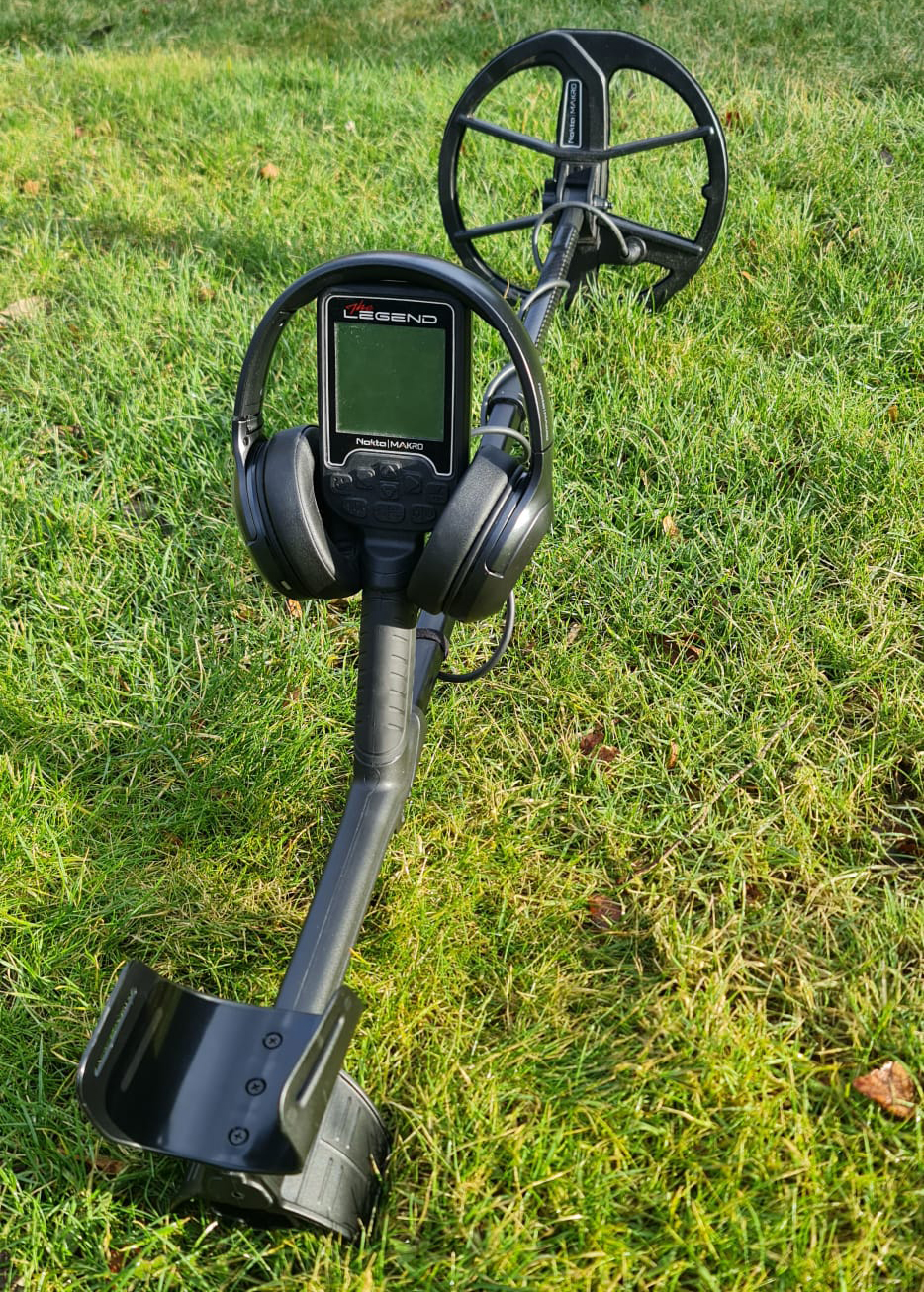 Pas ingeruild/Nokta Legend WHP metaaldetector incl draadloze hoofdtelefoon bluetooth