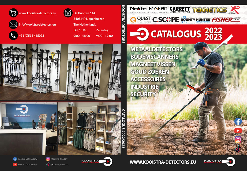 Kooistra Detectors catalogus / tijdschrift uitgave 2022 / 2023