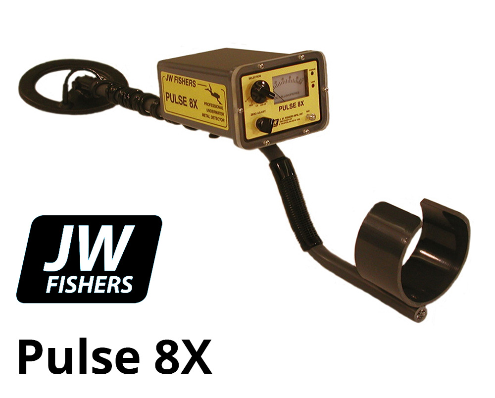 JW Fisher Pulse 8X onderwater metaaldetector