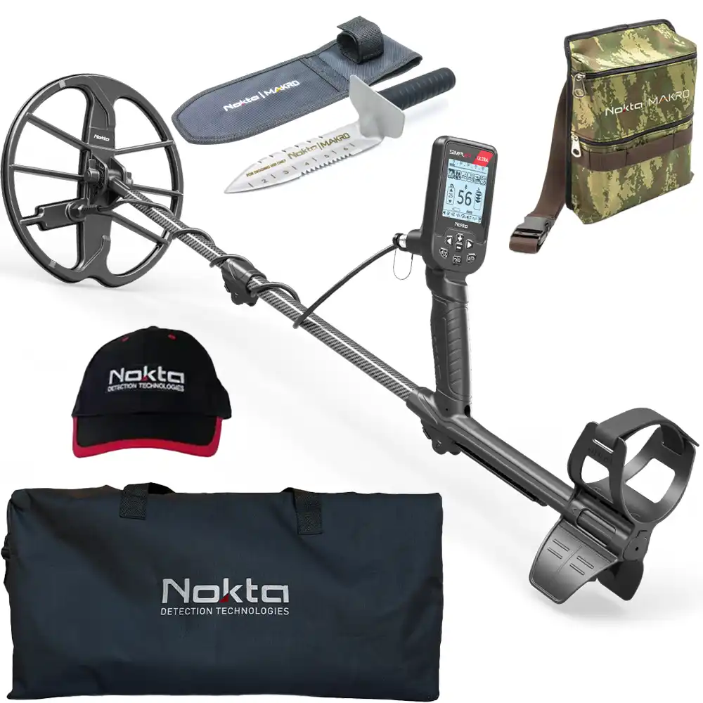 Nokta Simplex Ultra metaaldetector aanbieding met accessoires