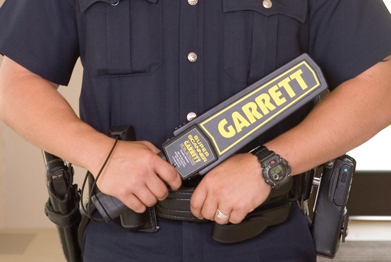 Garrett Superscanner V handscanner met holster