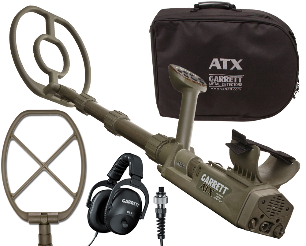 Garrett ATX metaaldetector met Deepseeker zoekspoel