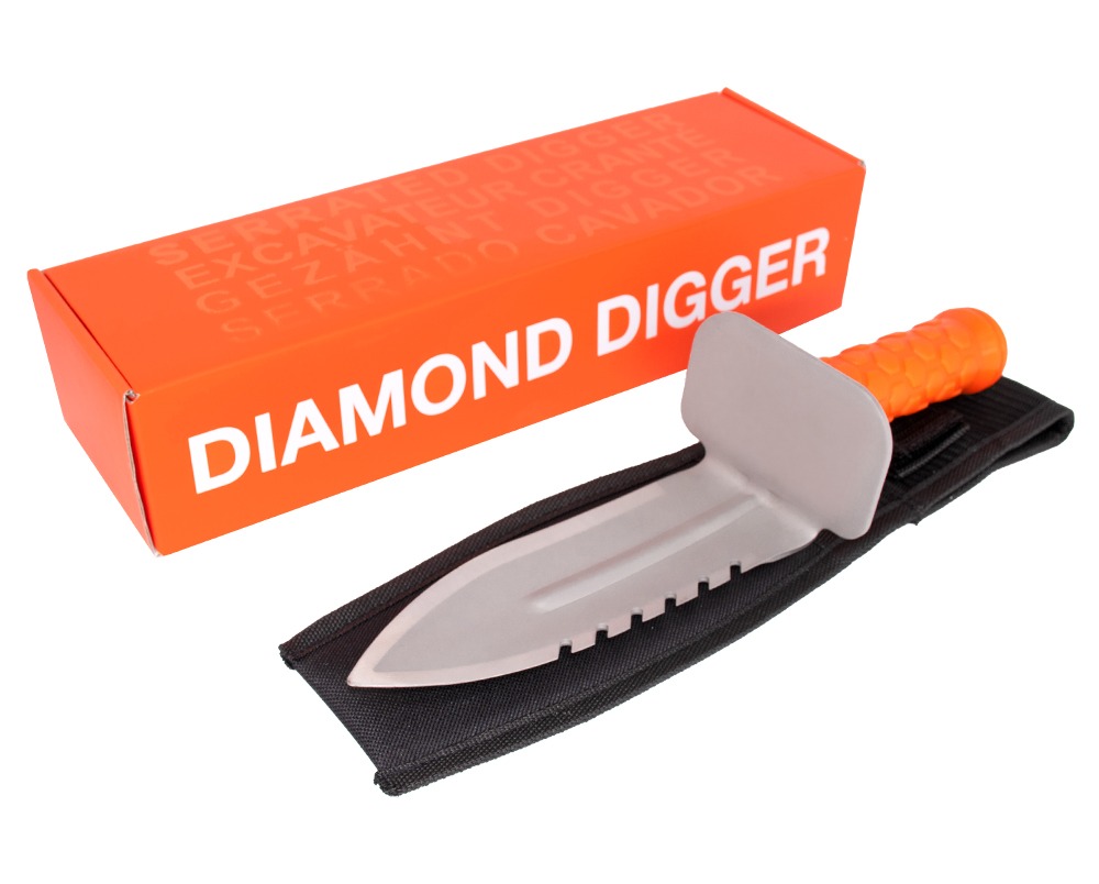 Quest Diamond Digger RVS grasmes